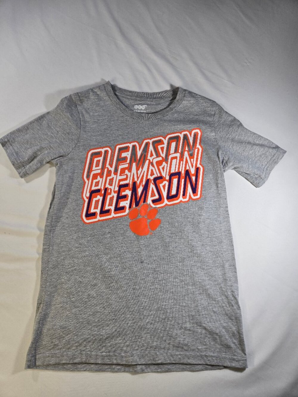 Clemson Tigers Youth Graphic Tee by GEN2 (Size M 10/12)